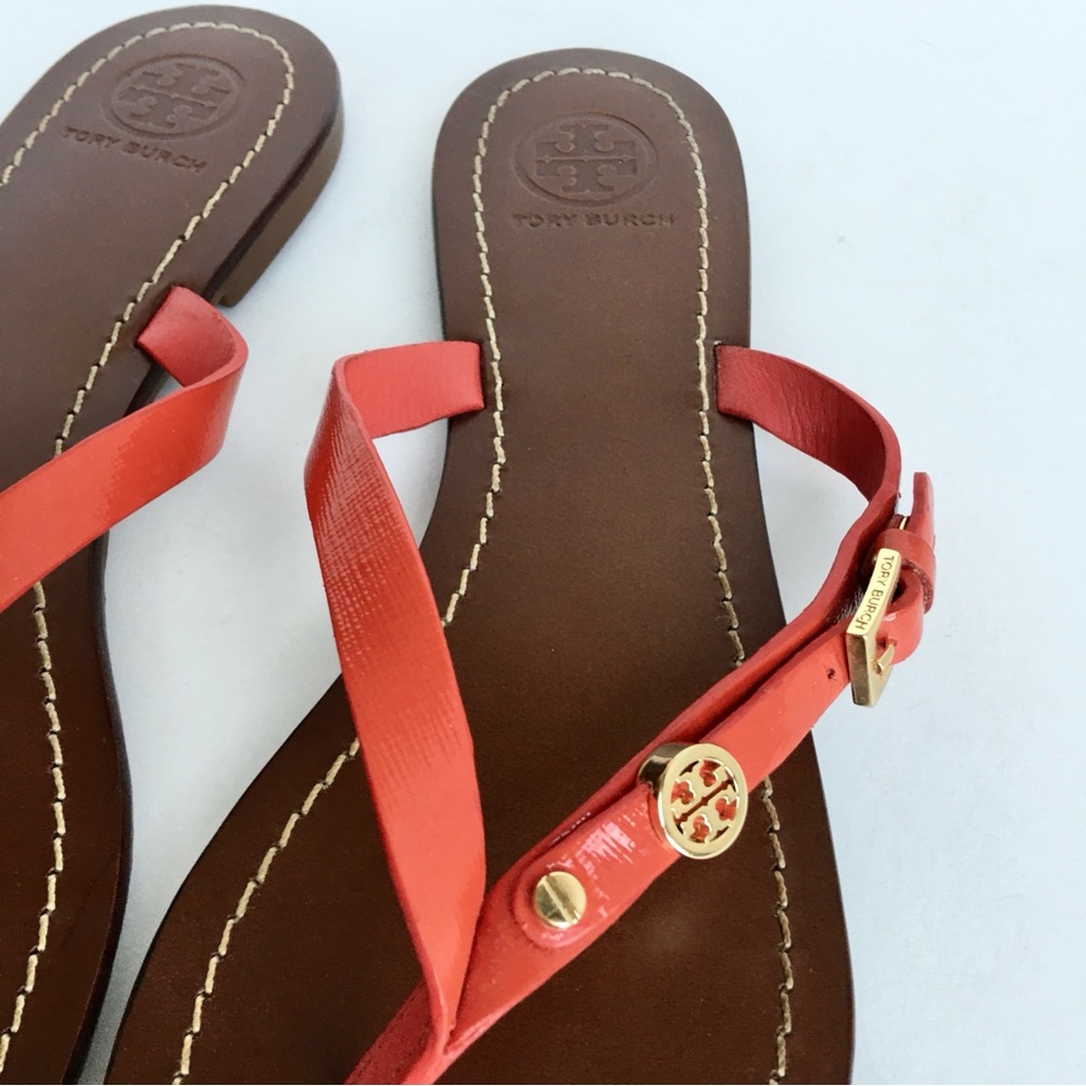 Tory Burch Monogram Flat Sandal - Picture 9 of 13